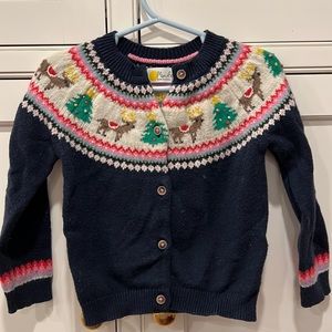 Christmas fair isle cardigan